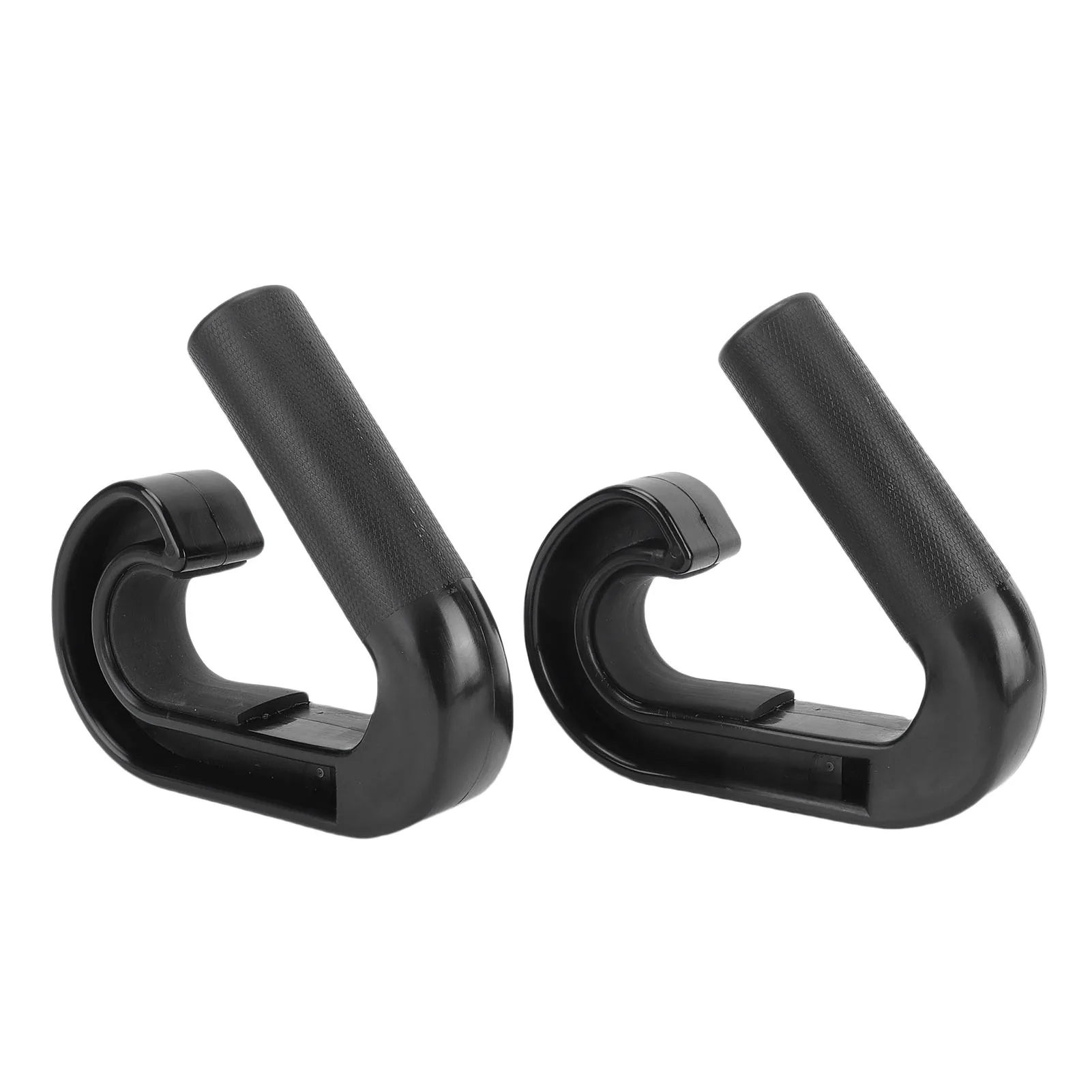 2-teilige neutrale Griffgriffe zum Hochziehen, rutschfest, ergonomisch, tragbar, Haken für Langhantel, Heim-Fitnessstudio, Fitness, Krafttraining