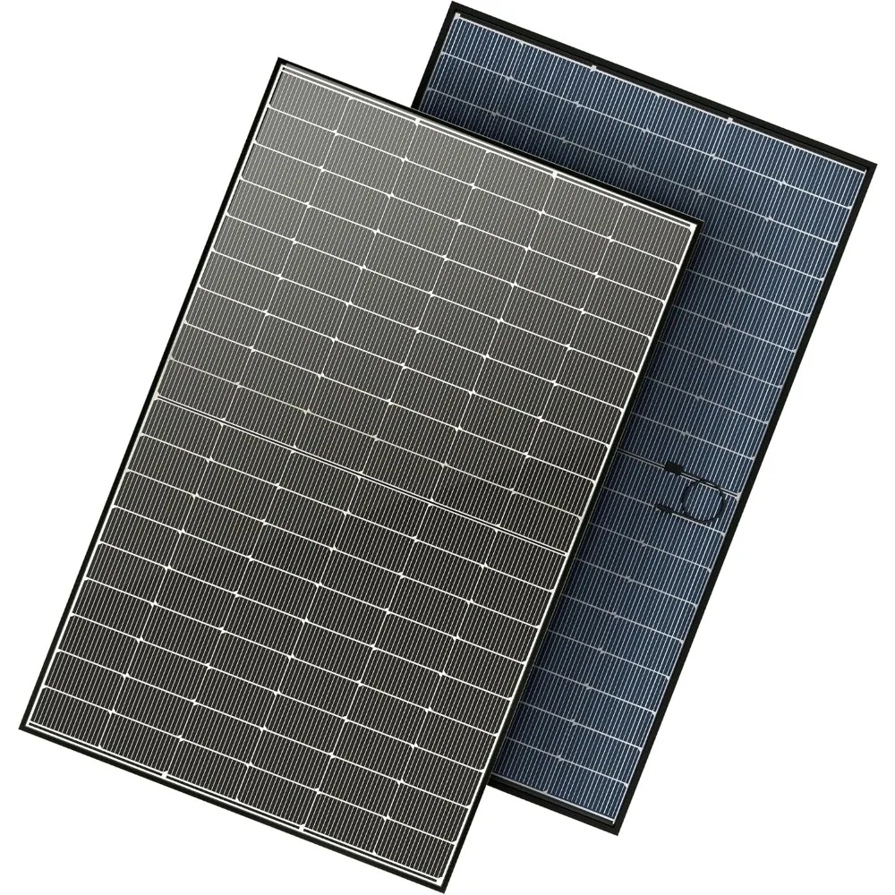 400 Watt Solar Panel, N-Type 16BB 400W Solar Panels, 25% High Efficiency Monocrystalline Solar Module for 12V/24V/48V PV System
