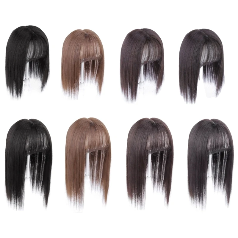 Synthetic Hair Wigs MidLength Hair Wigs Hairpiece for Women Fashion Straight Wigs HairPiece Fashion Straight Wigs Haircover