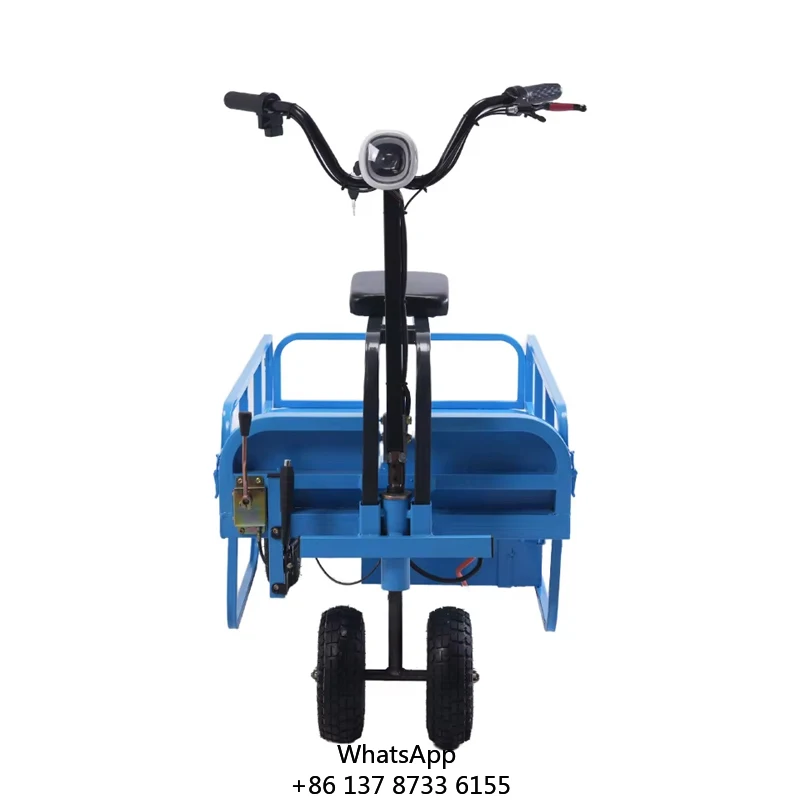 

Электрическая платформенная тележка для склада, транспортная тележка для сада, ручная тележка-платформа, тележки для перевозки грузов