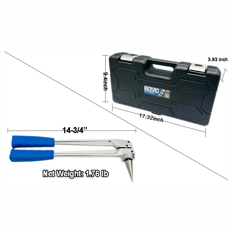 

2024 RITABLE Flaring Tool for Pex Pipe Steel Material DIY Grade OEM Customized Support 3-Year Warranty