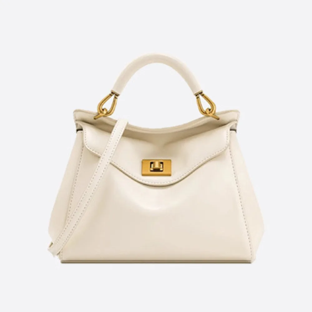 2025 New Lucia Buckle Shoulder Crossbody Bag, Luxury Elegant Versatile Women Handbag, Premium Daily Dating Fashion Purse view 5