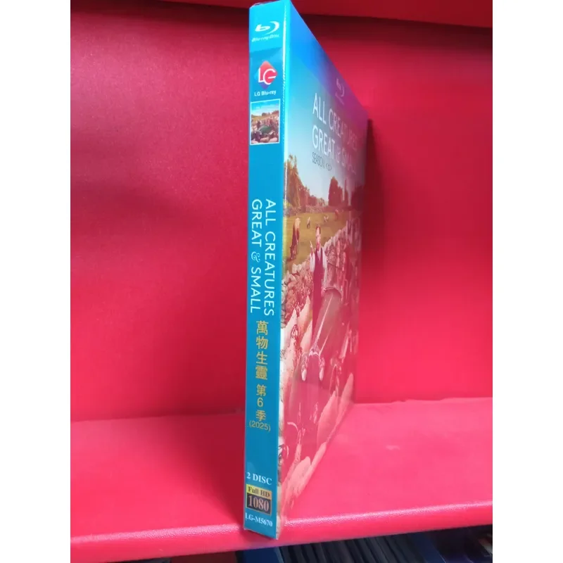 Blu-ray British Drama All Creatures Season 6 Latest 2025 2 Disc Package High Definition