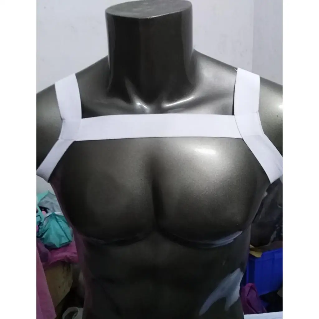 Sexy Accessories for Men Chest Harness Breathable Polyester Body Strap Clubwear for Nightlife