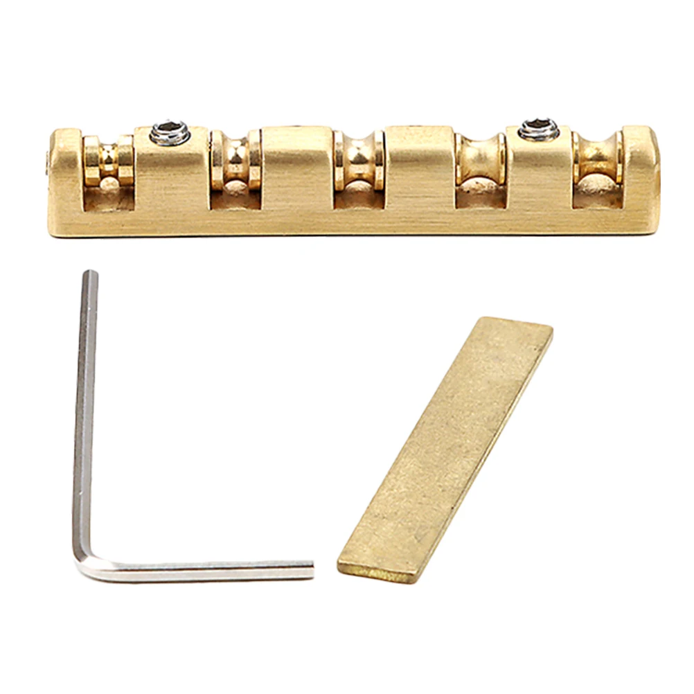 

Bass Pillow Guitar Nut Replace Stringed Instrument Accessories Brass Supplies Parts Nuts Bridge