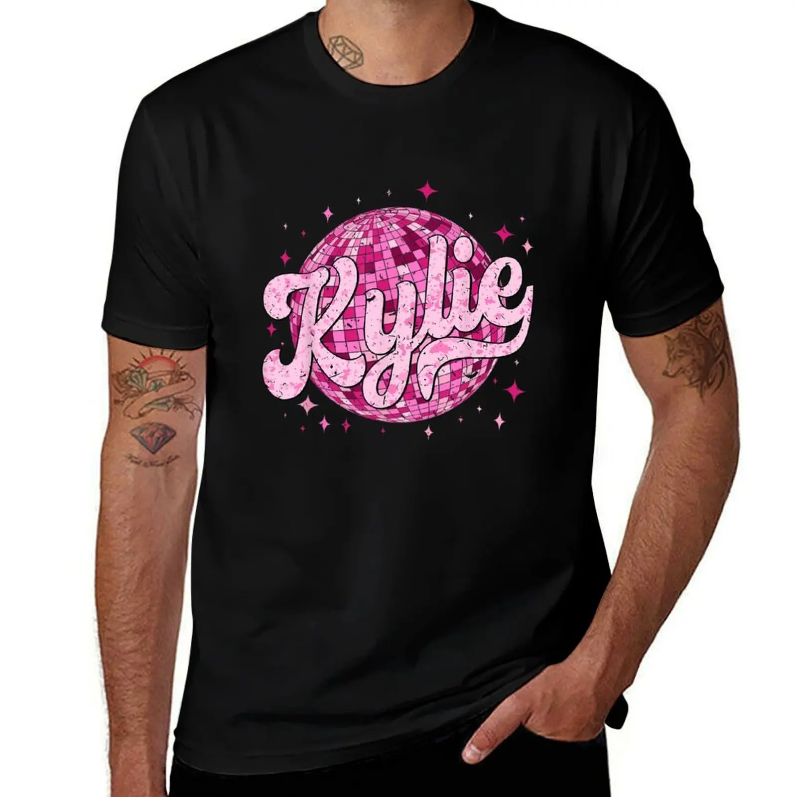 

I Love Kylie Retro Style For Men, For Women, Gift For Tour 2025 T-Shirt street wear sublime Men's clothing