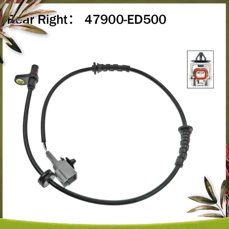 

Portable 4PCS Front Rear Left Right ABS Wheel Speed Sensor For Nissan Tiida C11 Accessories 47910-ED500 47901-ED500 47900-ED500