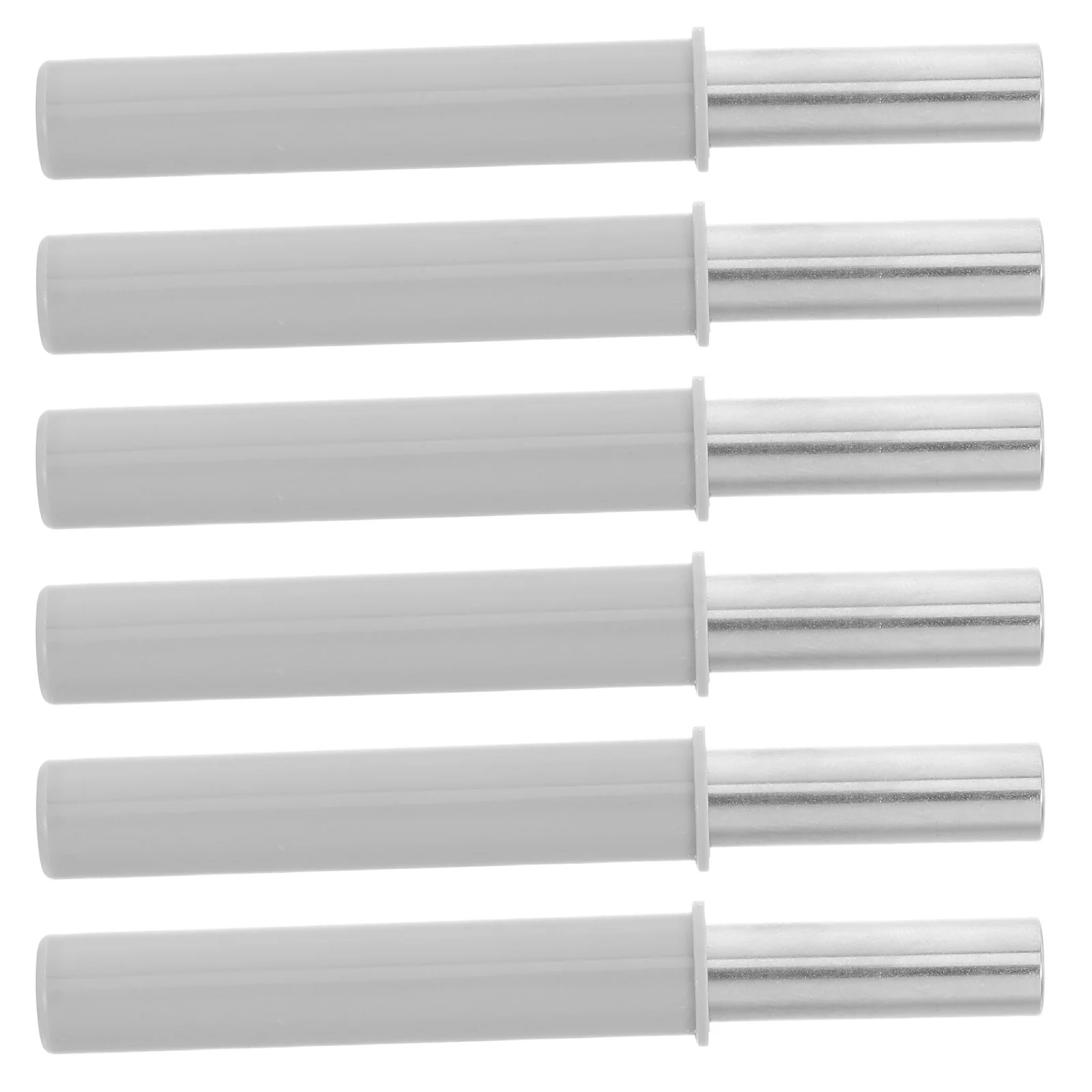 

6Pcs Soft Close Damper Trash Can Cabinet Door Adapter Bumper Quiet Closing Lid Piston Mechanism Kitchen Office