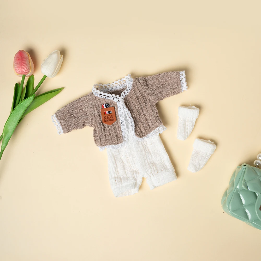 Puppenkleidung für 12 Zoll (30 cm) Reborn-Babypuppen, Kleid, Overall, Puppenkleidung, amerikanische Puppenzubehörteile für Puppen-DIY-Spielzeug, Geschenk für Mädchen – Detail 21