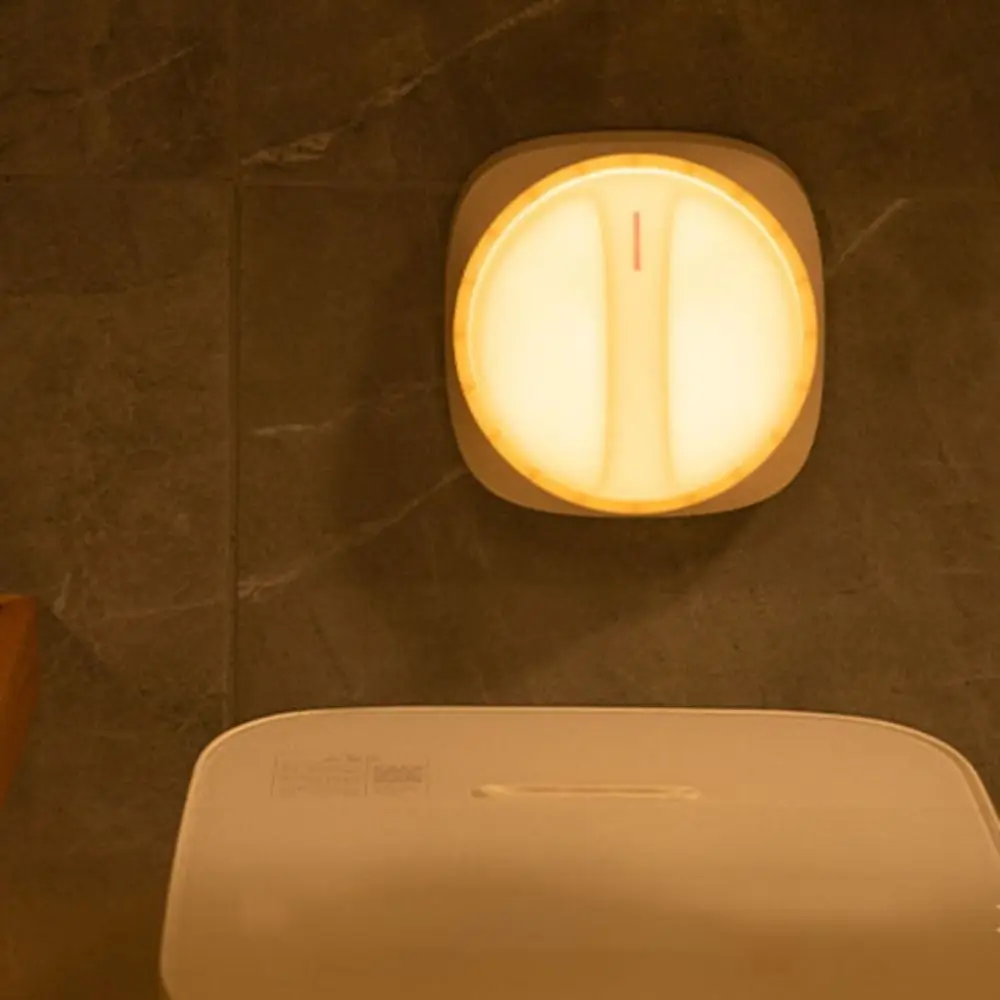 متعددة الوظائف جدار جبل مقبض ضوء الليل لينة ضوء LED النوم مصباح ABS مضحك ديكور المنزل مصباح هدية