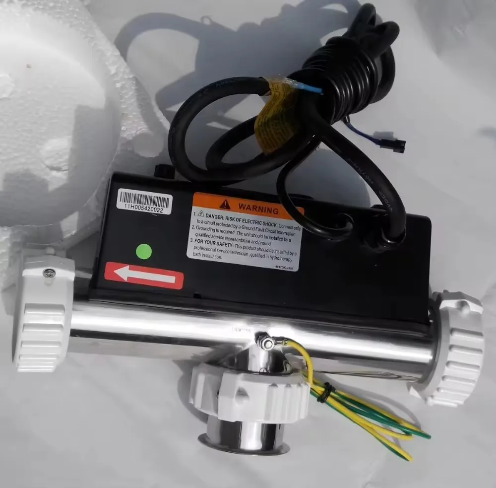 Massaggio spa per interni Accessori per vasca da bagno Termostato Riscaldatore elettrico istantaneo per vasca Spa Scaldabagno per vasca idromassaggio Cartone ABS