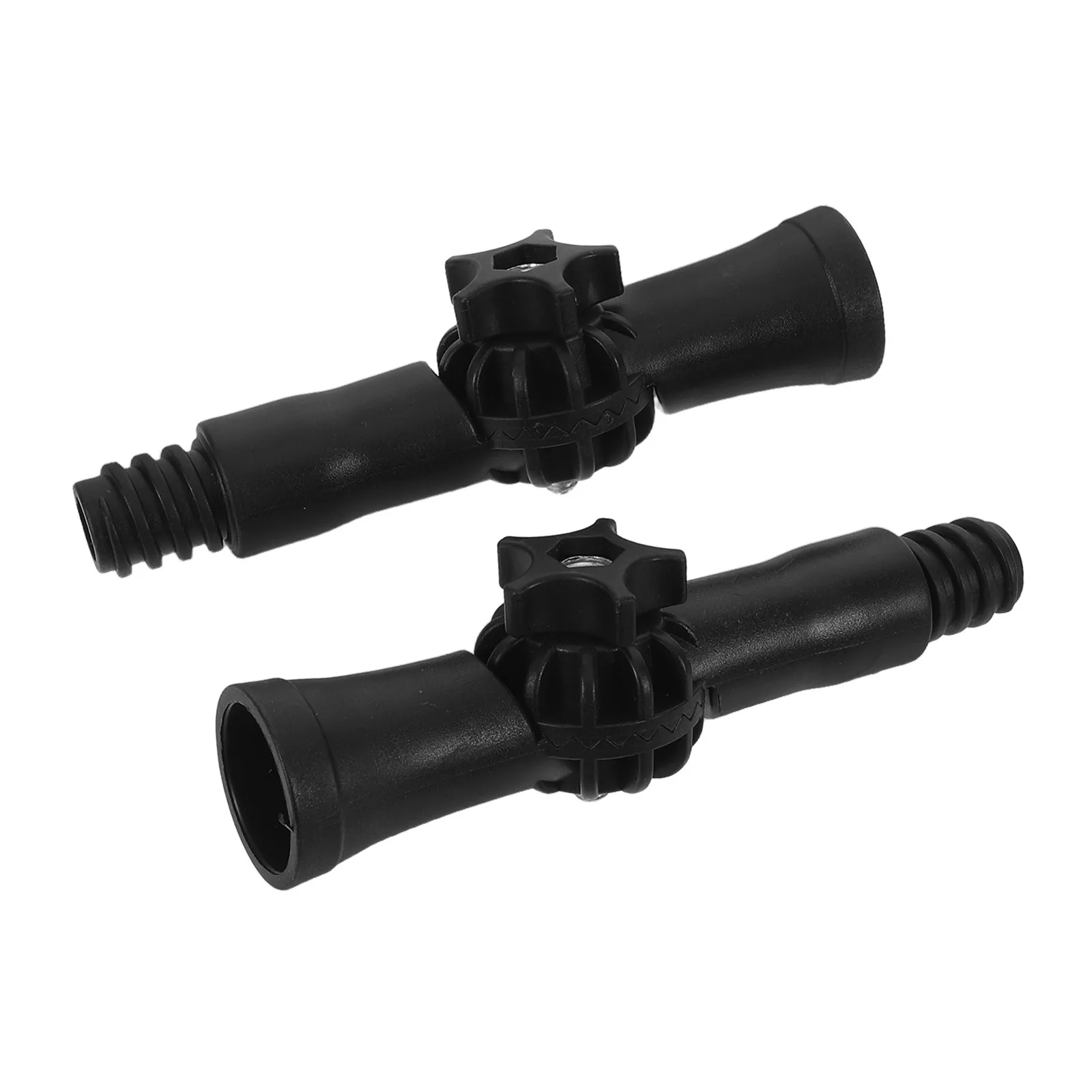 

2pcs Rotatable Pole Adapter 3/4" Thread Extension Connector For Light Bulb Changing Window Cleaning Gutter Maintenance