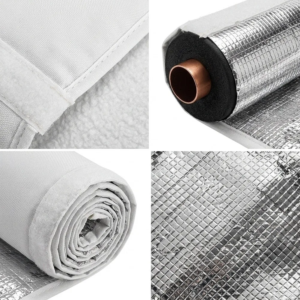 Triple Layer HVAC Copper Pipe Insulation Cover for Split AC Split Systems 180 x 25 cm Weatherproof Oxford Cloth