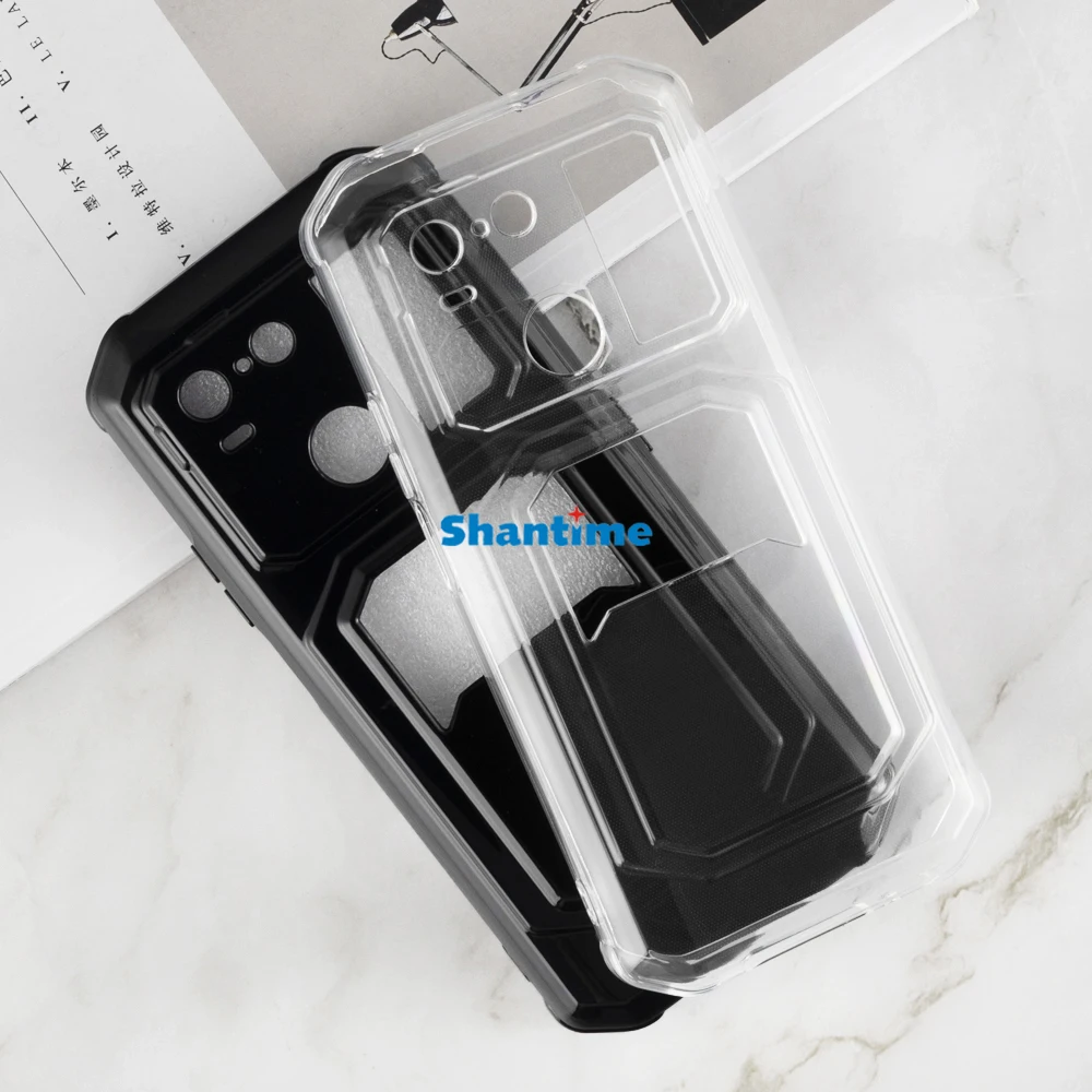 Miękkie etui + 2 sztuki szkła hartowanego na ekran do AGM G3 PRO, pełna ochrona. — zdjęcie produktu 4