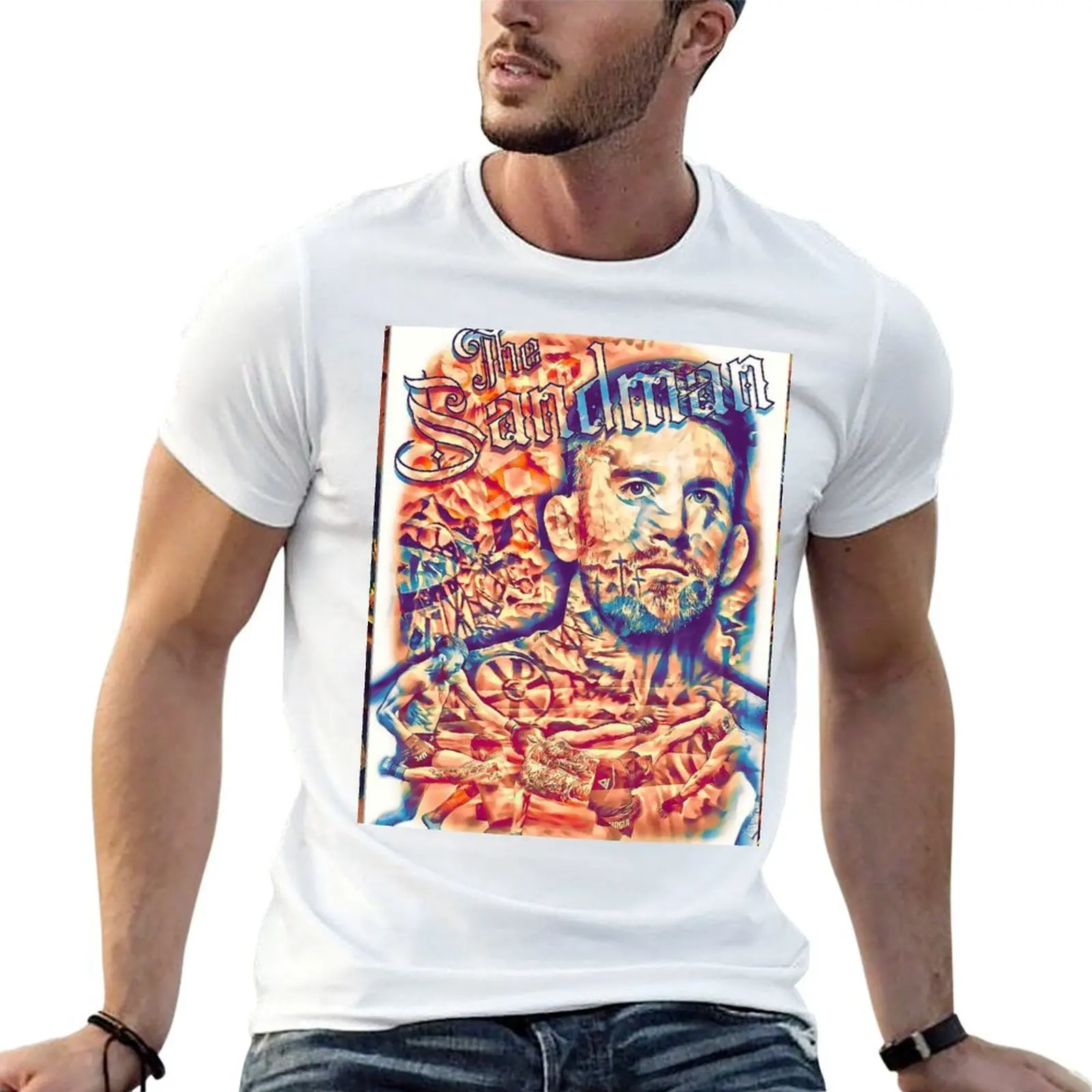 

Cory Sandhagen The Sandman T-Shirt cotton t shirts man 100% man t shirts high quality luxury brand cotton t shirt pack T-Shirt