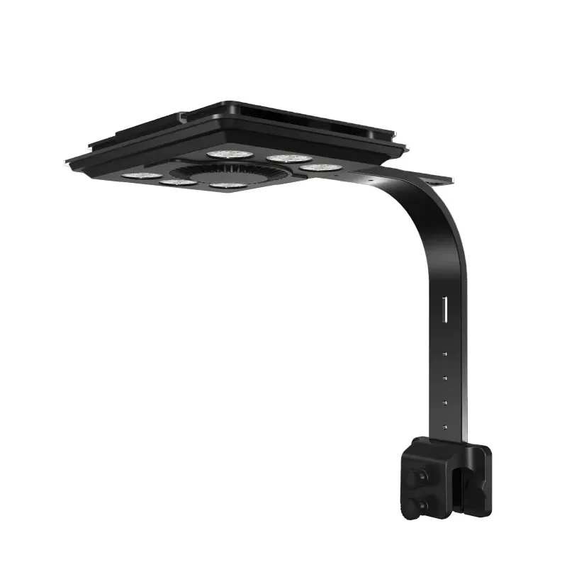 2026 65W Blue Spectrum App Automated Adjustable LED Light for Saltwater Aquariums Rectangle Metal Fish Tank Marine Coral Reef