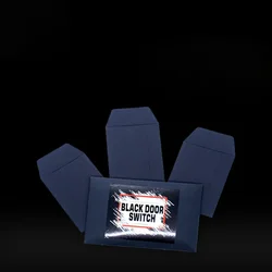 Black Door By Riccardo Berdini (3 Envelopes) Magic Tricks Switching Device Close Up Illusion Props Gimmicks Mentalism Card Magia