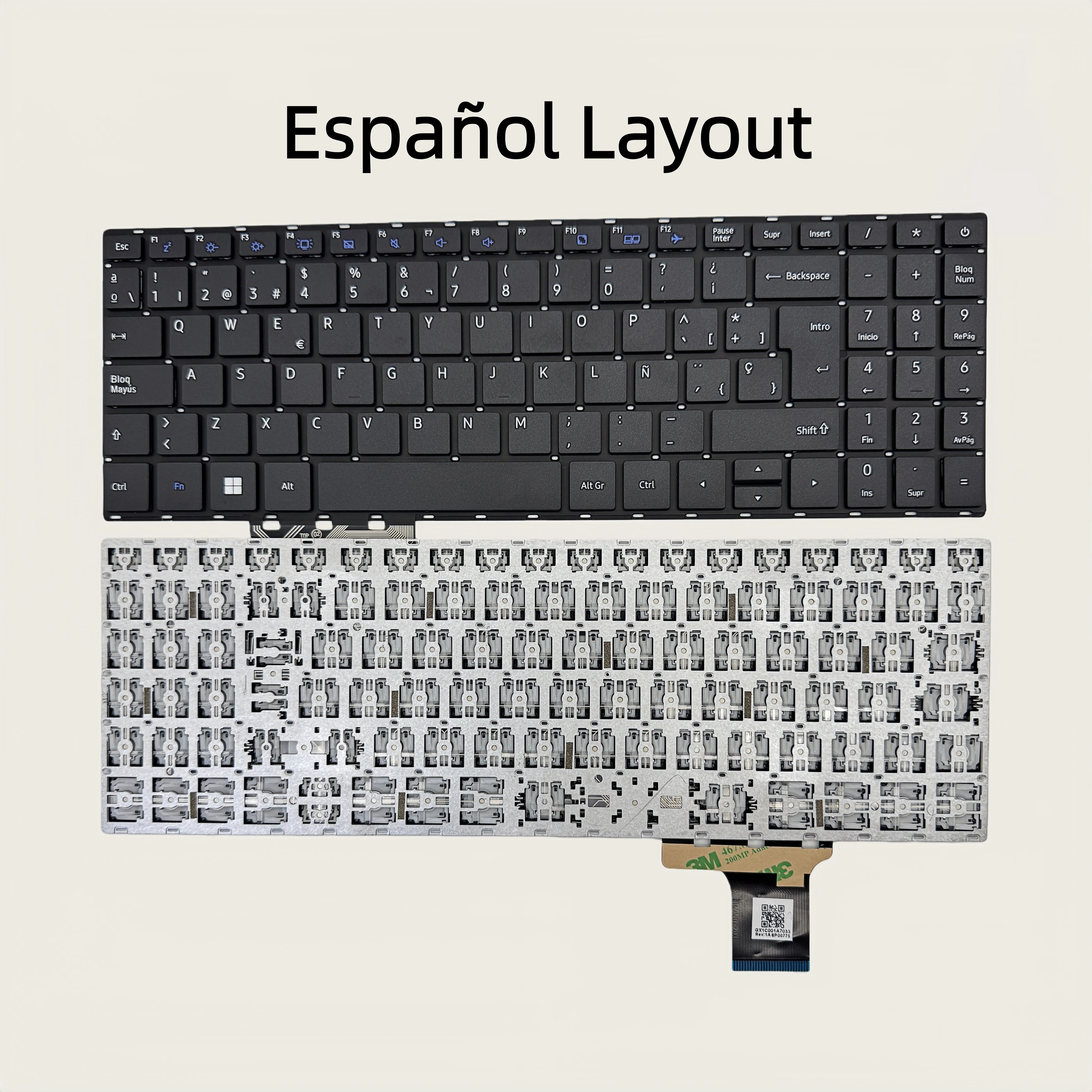 Para Toshiba Satellite Pro C50-H C50-J -112 C50-J-110 C50-H-11G 11J 11L 11M C50-H-121 SP/UK/UI teclado NoBacklit