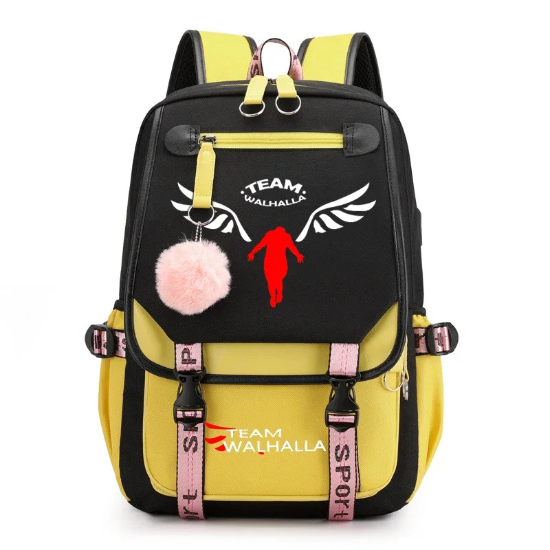 Anime mochila tokyo revengres Gambar valhalla kawaii dos desenhos animados saco de escola para adultos grande capacidade mangá viagem meninas bookbags