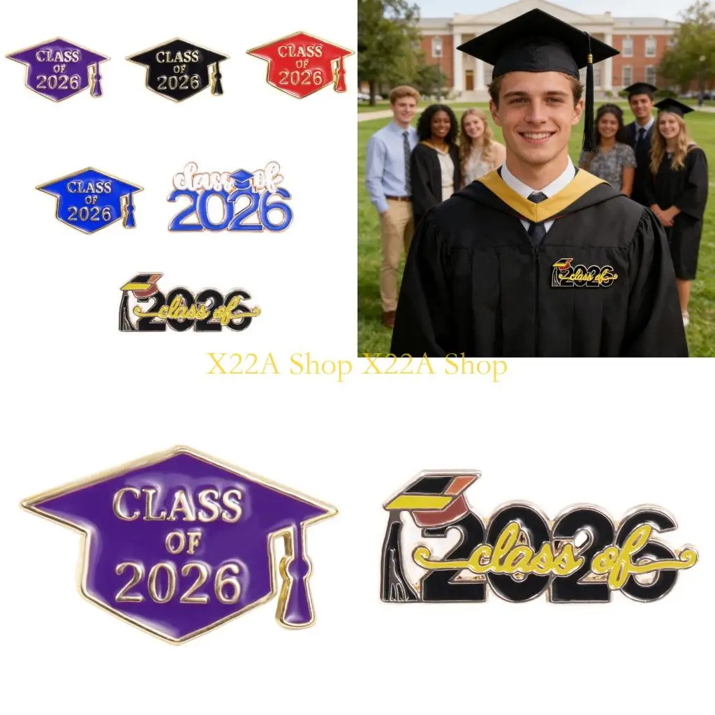 Unique Unique Stylish 2026 Academic Cap Brooch Safety Badge Pin For Graduates Student Zinc Alloy Drip Oil Chest Pin Gift - Aliexpress Deal