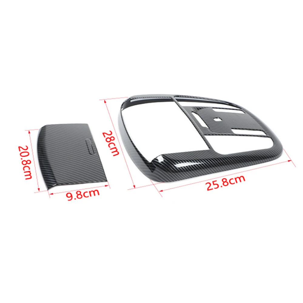 Car Front Reading Light Lamp Decoration Cover Stickers for Jeep Grand Cherokee 2011-2020 Interior Mouldings Accessories