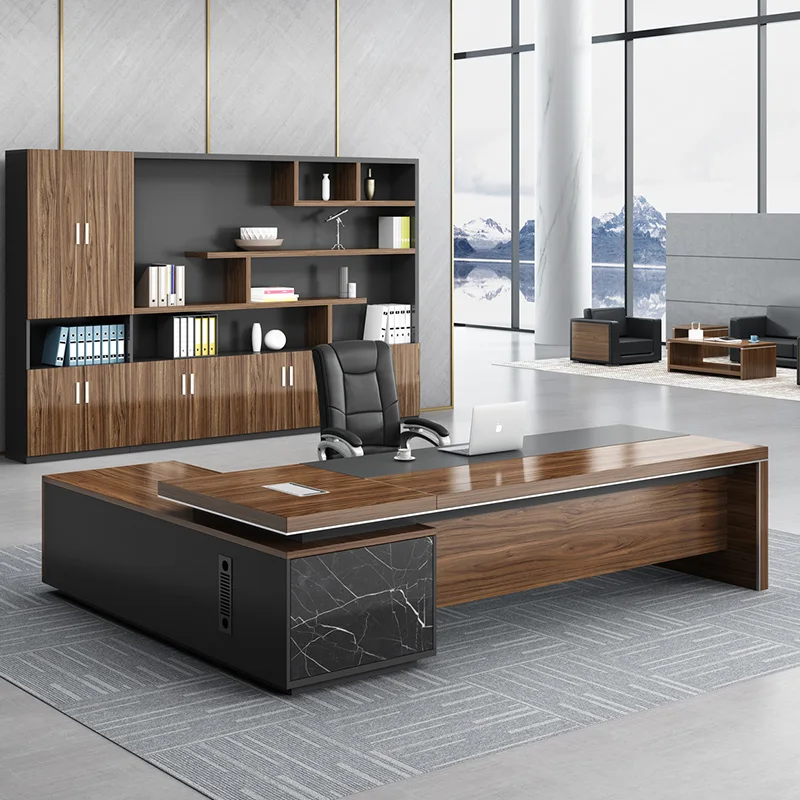 

Executive Desk Minimalist Study Table Organizer Office Furniture Computer Tables Work Desks Room Bedroom Corner Offer Conference