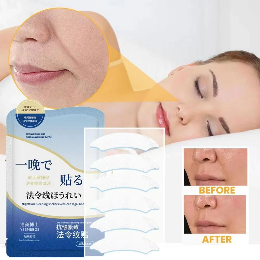 Collagen Wrinkle Remove Patch Retinol Fade Fines Lines Lift Tighten Skin Mask Korean Anti-aging Moisturizing Skin Care Patch