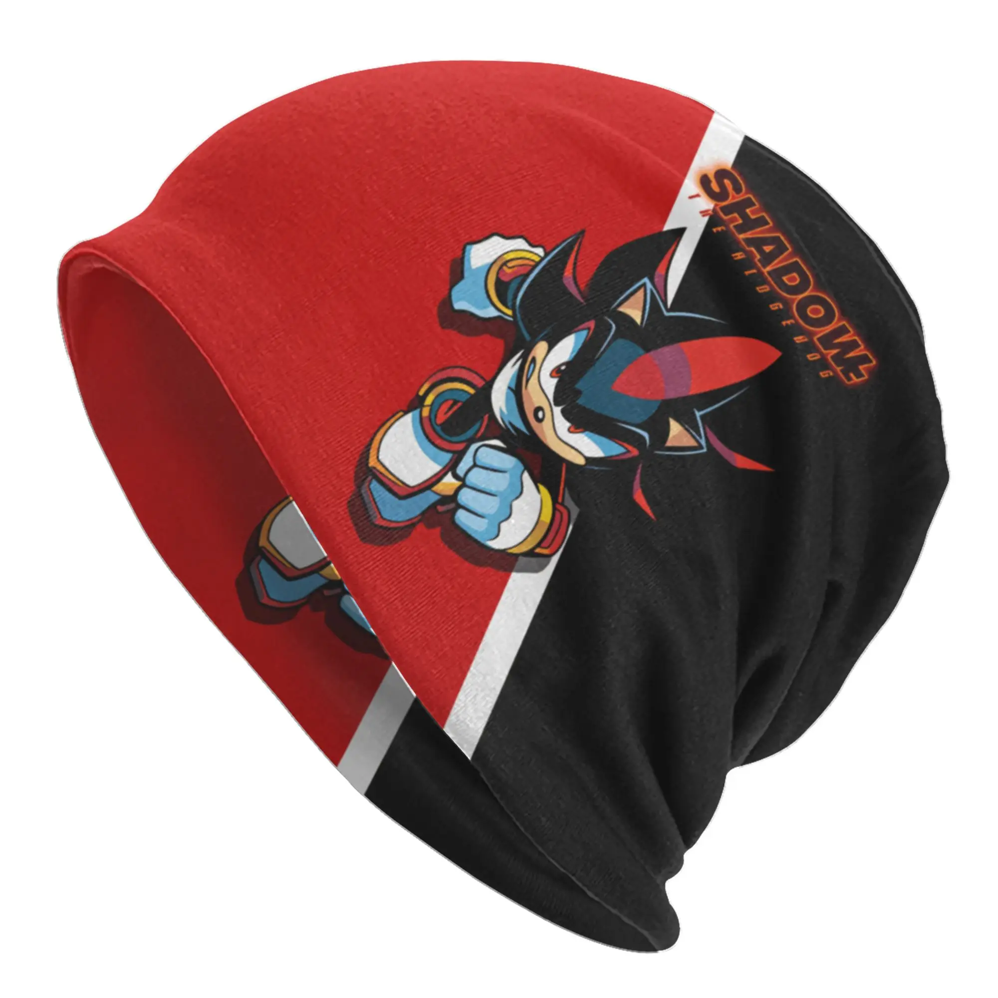 H-Hedgehogg S-Shadow Game Skullies Beanies Caps Unisex Winter Warm Knitting Hat Street Adult Cartoon Bonnet Hats Outdoor Ski Cap