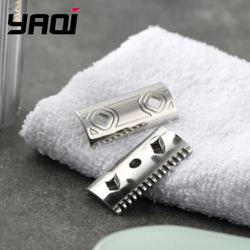 2026-yaqi-ハーレクイン-316-ステンレススチール製ポリッシュセーフティカミソリヘッド、刃隙間090mm、最高品質の彼氏へのギフト-39g