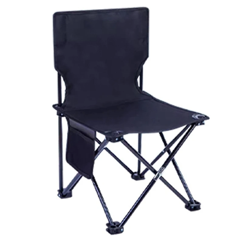

DW-Black Small Outdoor , Camping Picnic Chair, Ultra-Light Portable Artist Sketching