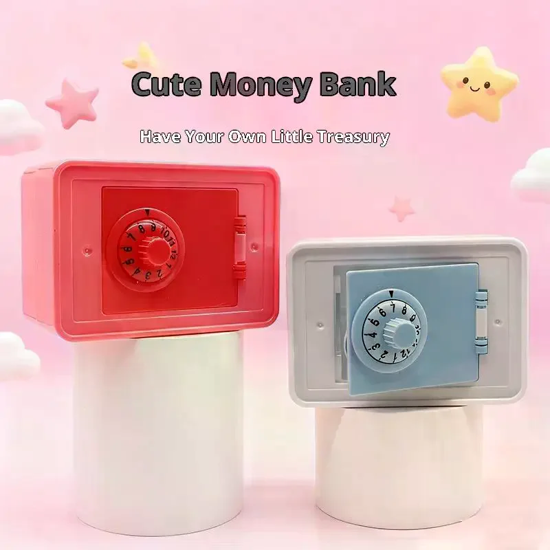 ATM Roterend Wachtwoord Bank Spaarpot Cash Coin Saving Dozen Simulatie Bank Kluis Speelgoed Kindercadeau Spaarpot