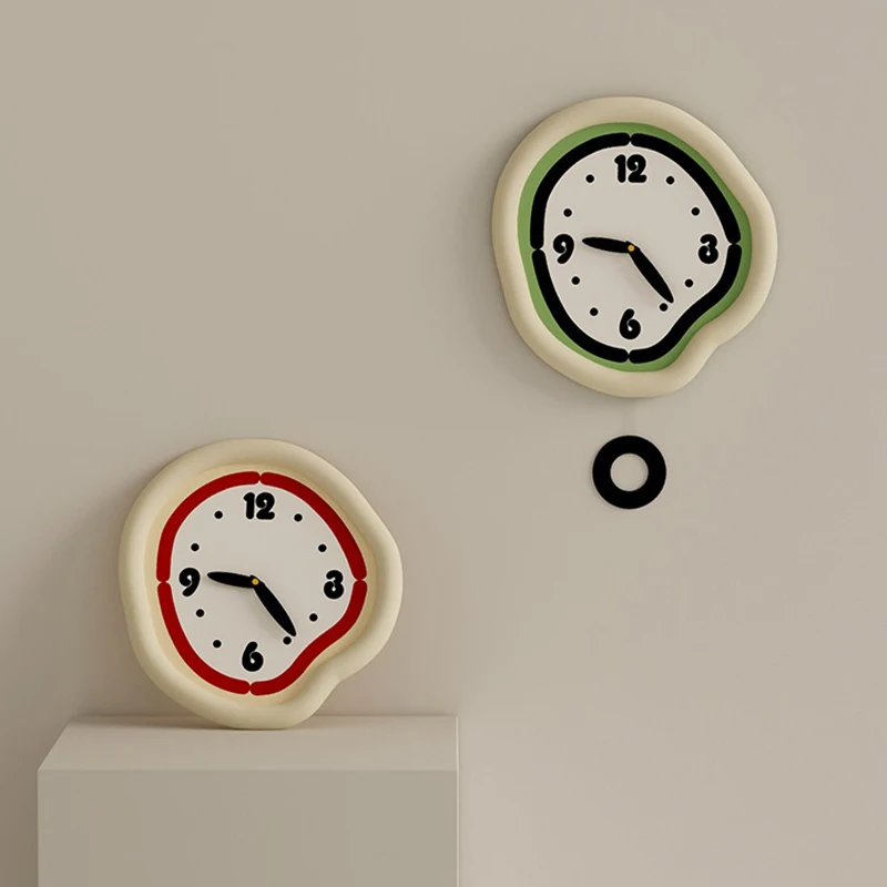 Nordic Wall Clocks Stylish Living Room Clocks Minimalism Clock Mechanism Silent Modern Clock Watch Decorations for Bedroom