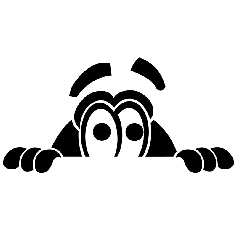 

Curious Little Snoop Toilet Sticker, Durable Material, Perfect for Home Wall Decor, Aesthetic Room Decoration