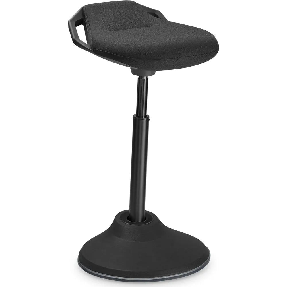 

Standing Desk Chair, Adjustable Ergonomic Standing Stool, 23.6-33.3 Inches, Swivel Sitting Balance Chair, Anti-Slip Bottom Pad