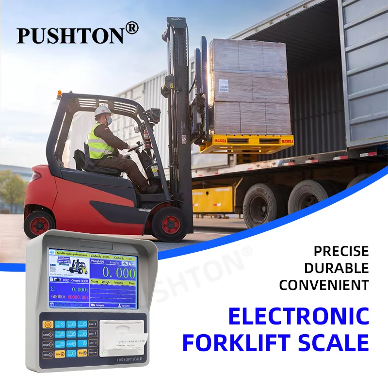 PSD5000 High Precision Forklift Electronic Weight Scale LCD ABS Max 20Ton Capacity Factory Warehouse Logistics OEM ODM Supported