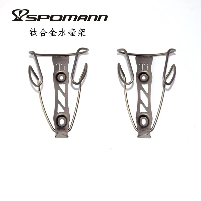 100% New Road bicycle matt nano coating titanium alloy drinking water bottle cages Downhill bike bottle holders cage