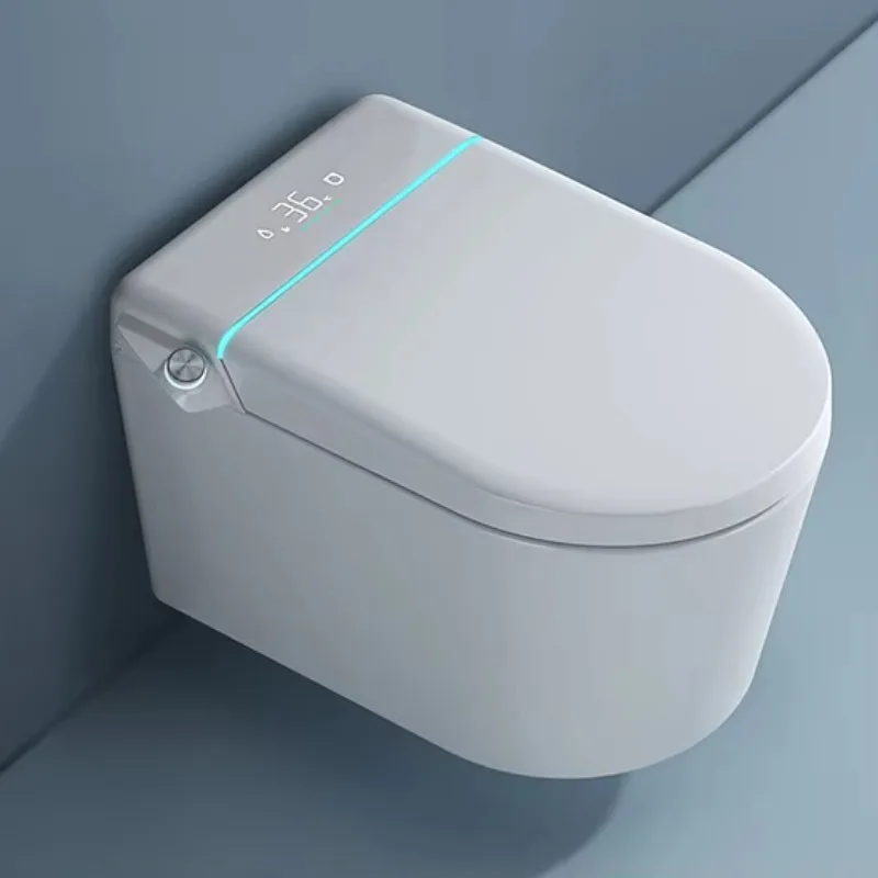 

Toilet Wc Hanging Sanitary Ware Bathroom Ceramic Round Smart Wall Mounted Toilet