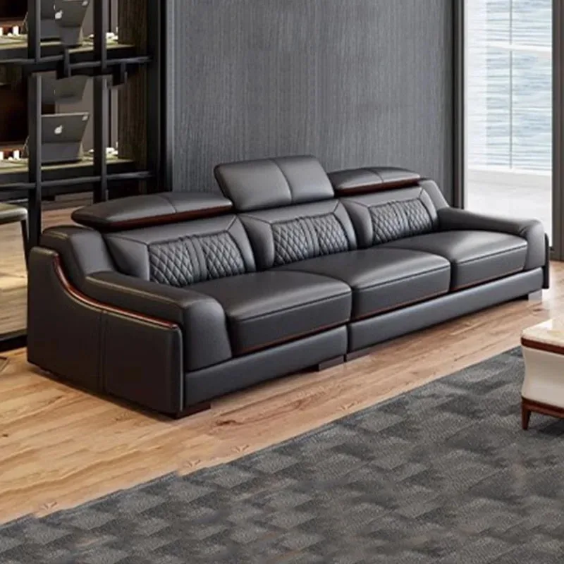 

Aesthetic Arm Chair Living Room Sofas Leather Recliner Modern Designer Living Room Sofas Lounge Sillon Cama Salon Furniture