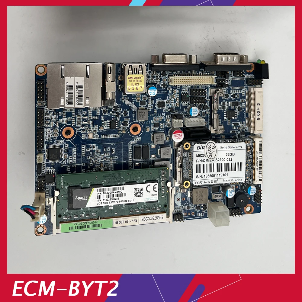 ECM-BYT2 Rev: A1 Industriële Controle Medisch Moederbord