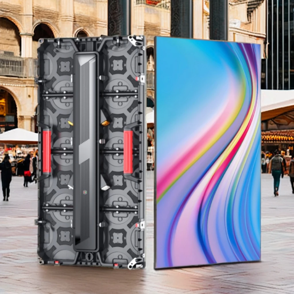Outdoor P3.91 High Brightness LED Video Wall Display Giant Stage Background Large‑Scale Event Mall Rental Advertising Screen