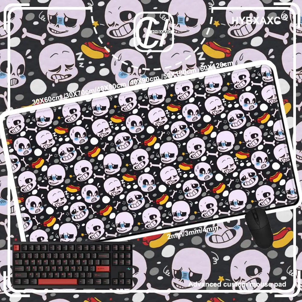 

Hot Game U_undertale Rubber Mouse Pad Cute HD Printing Anime Desk Pad Large 90x40cm XXL Extended Gaming Keyboard Mats