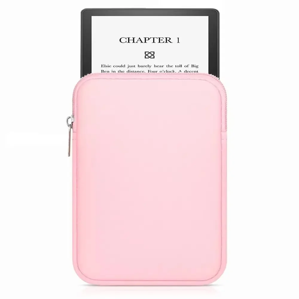 For Kindle 2024 2022 2021 Paperwhite Colorsoft 1 2 3 5 6 10th 11th 12th Generation 6 6.8 7 Inch Soft Sleeve ereader zipper Bag