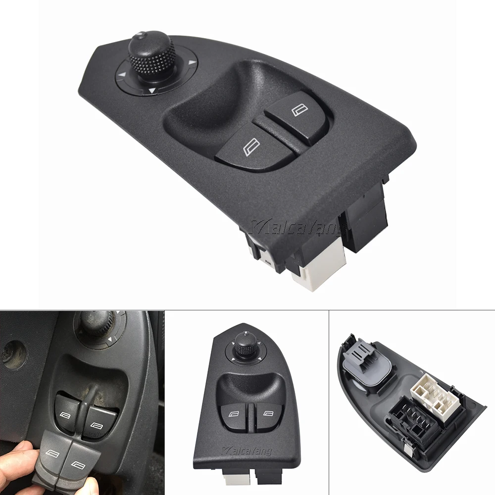 Car Electric Window Master Button Switch Lifter For Peugeot Boxer Citroen Jumper Fiat Ducato 2002-2006 735315619 6554T3 654.T3