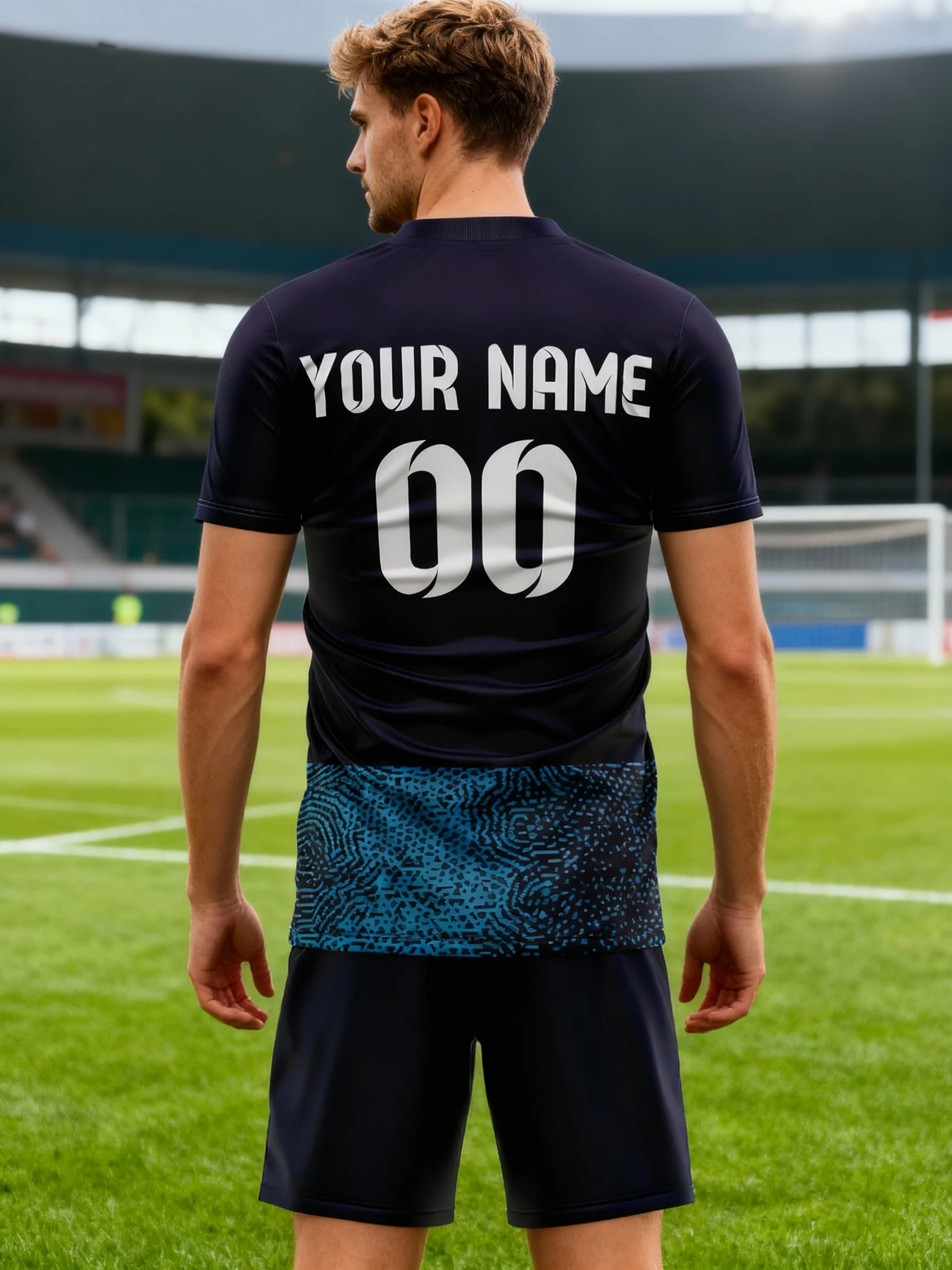 Design Your Own Soccer Jersey | Custom Name Number | Breathable Football Training Shirt，custom streetwear jersey - view 4