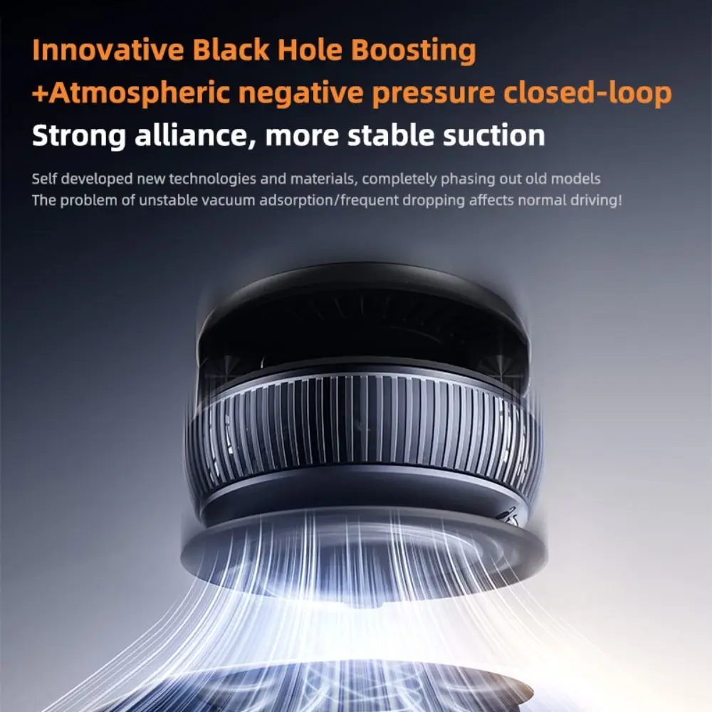 New Vacuum Magnetic Phone Holder Suction Cup Adjustable Car Navigation Bracket Rotation Foldable Adsorption Bracket