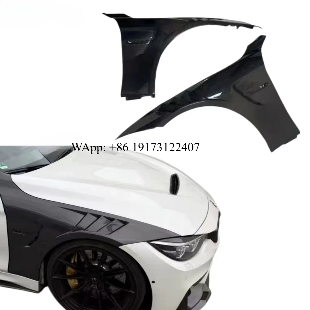 

Sport Style Multi-Vent Wet Carbon Fiber Fenders and High Quality Body Kit for M3 F80/M4 F82