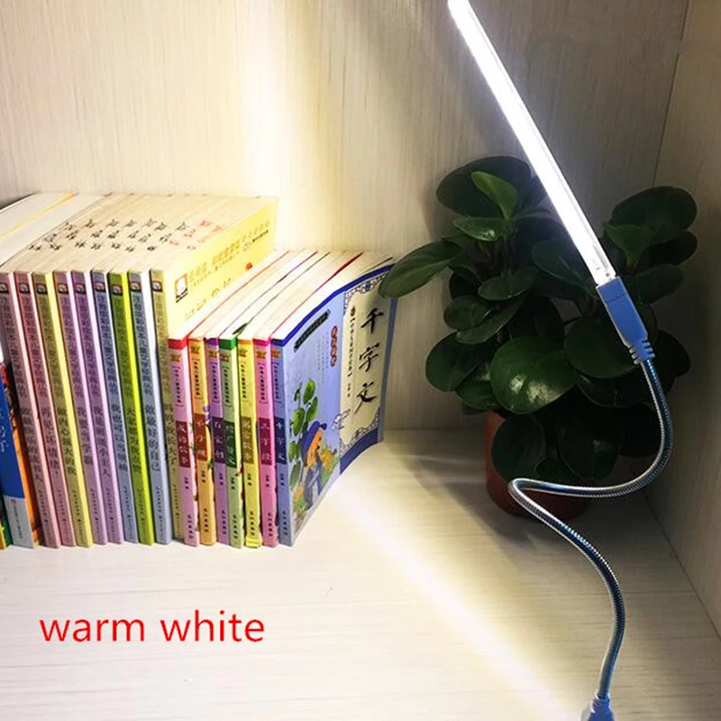 5V 12W USB LED Night Light 24 LEDs USB Reading Table Lamp Book Lights