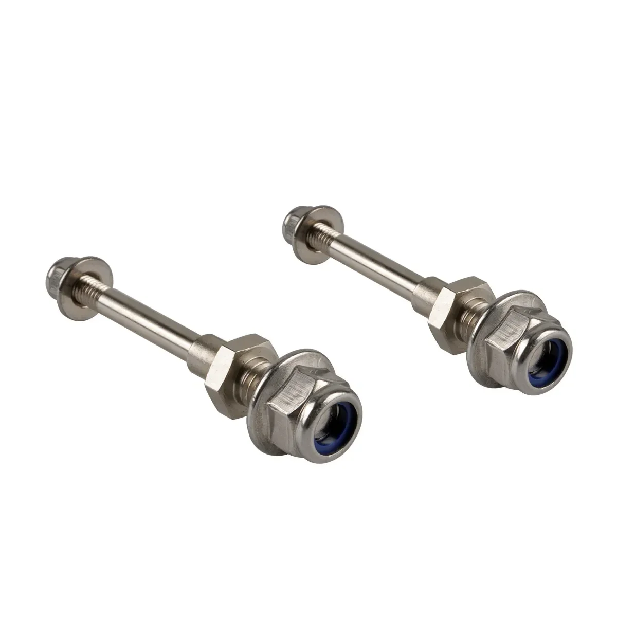 1 jeu d'essieux de roue, arbre en acier avec écrous d'arrêt, diamètre 4/5/6/MM, ensemble de train d'atterrissage, filetage M6/M8/M10, pièces de rechange pour modèle d'avion RC