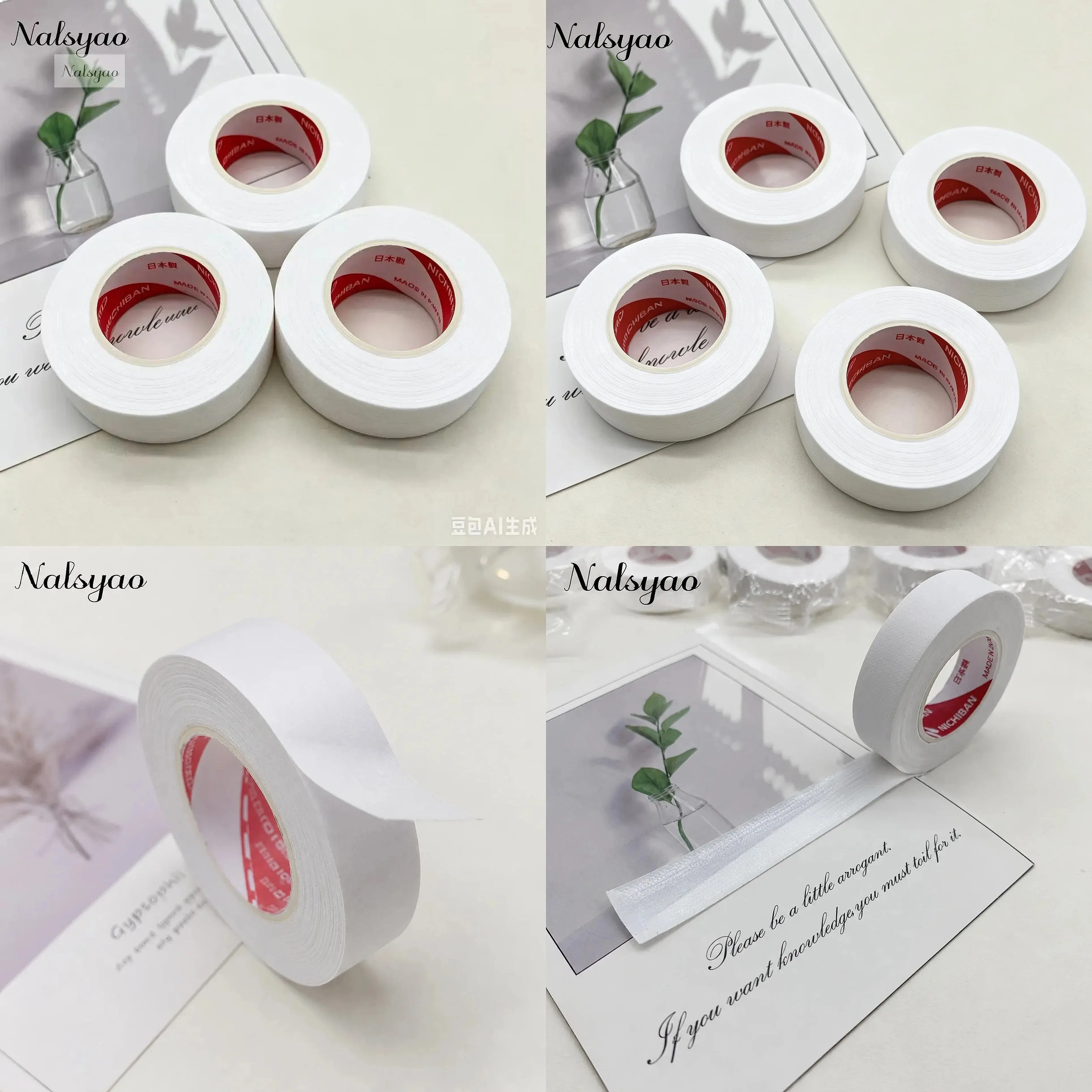 Grafting Tape - Taśma do przedłużania rzęs Nalsyao, mikroporowate