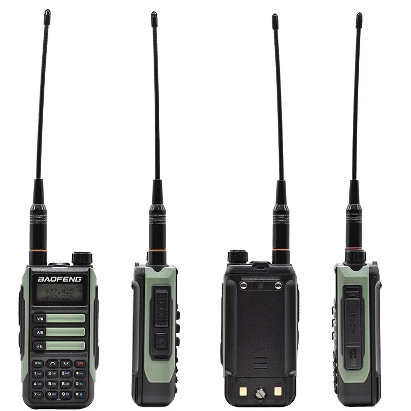 BaoFeng UV16 Walkie-Talkie, professionell, 10 km, leistungsstark, wasserdicht, große Reichweite, Typ-C-Ladegerät, VHF, UHF, tragbares Zwei-Wege-Radio